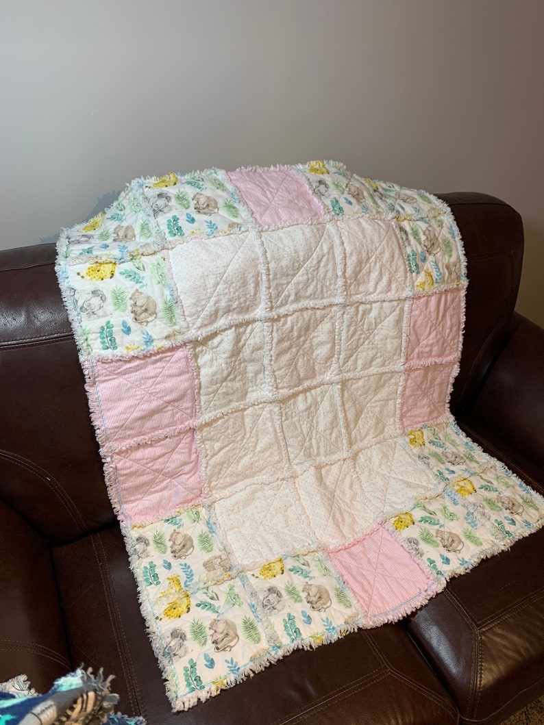 Sweet Baby shops Rag Quilt