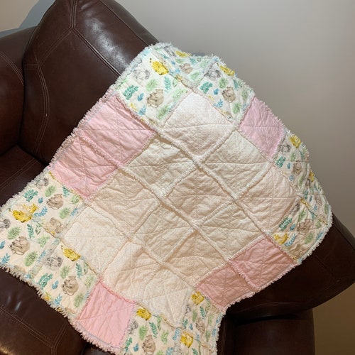 Sweet Baby shops Rag Quilt