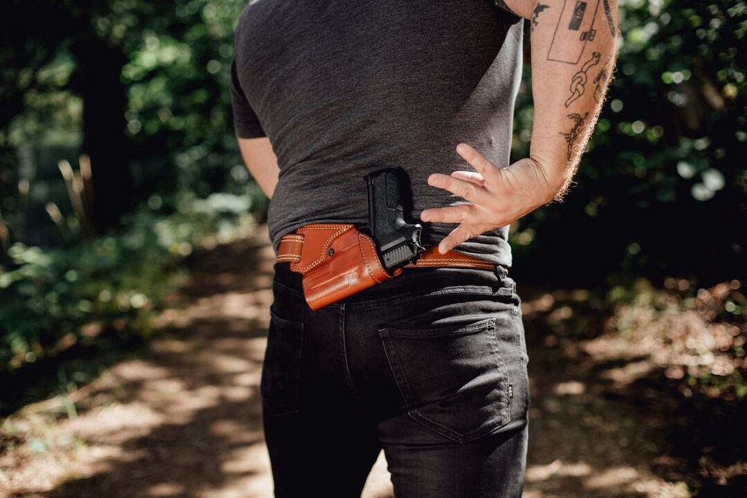 Hand Molded Small of Back SOB Custom Leather Gun Holster With Etsy