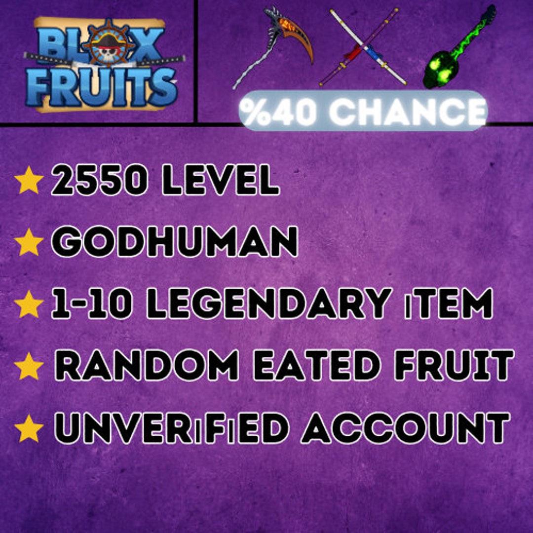 UNVERIFIED Blox Fruit :Max Level 2550