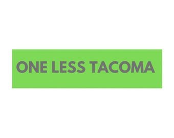 una tacoma menos