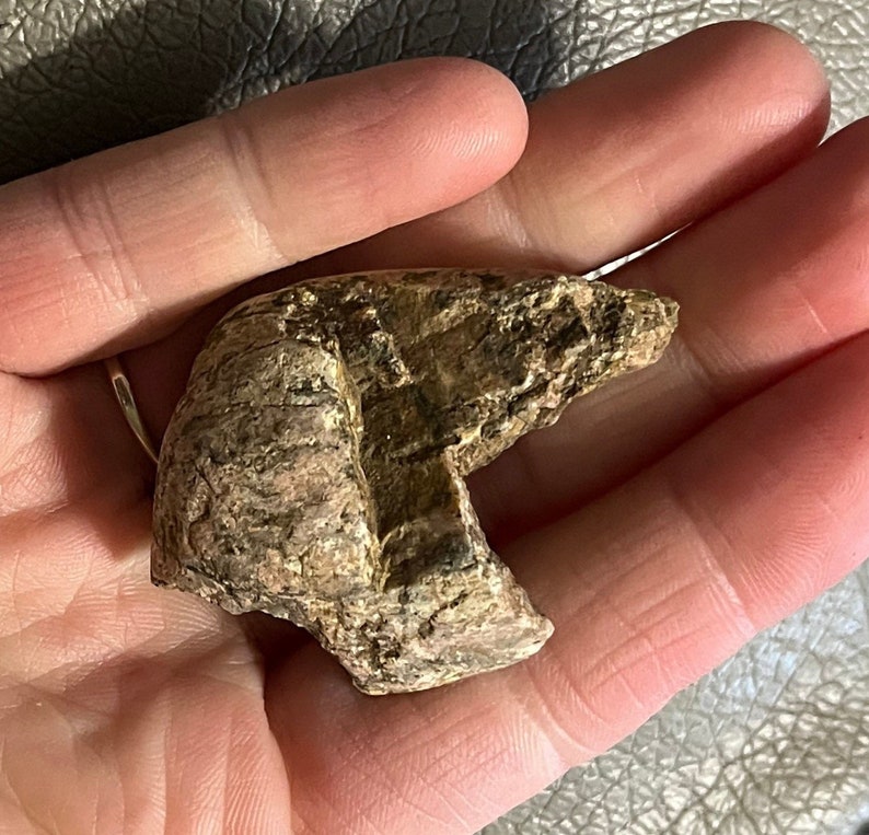 Native American Bird Stone Effigy Stone Tool Relic Artifact Prehistoric