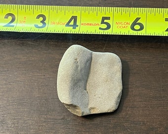 Native American Concave Banner Stone | Ohio Artifact, Atlatl Weight