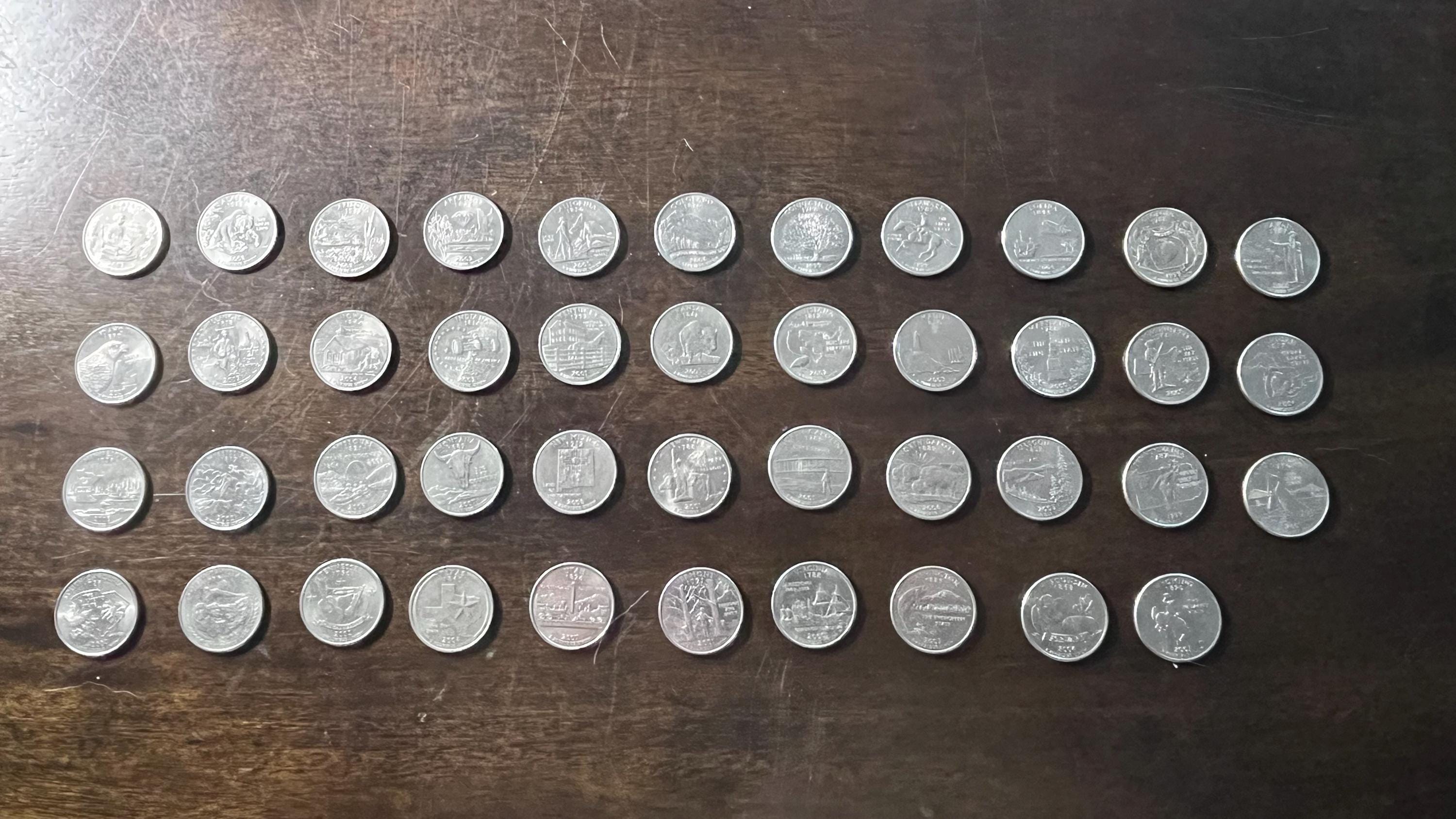 US State Quarter Series | P Mint Mark | All Varieties US State Quarter Series | P Mint Mark | All Varieties