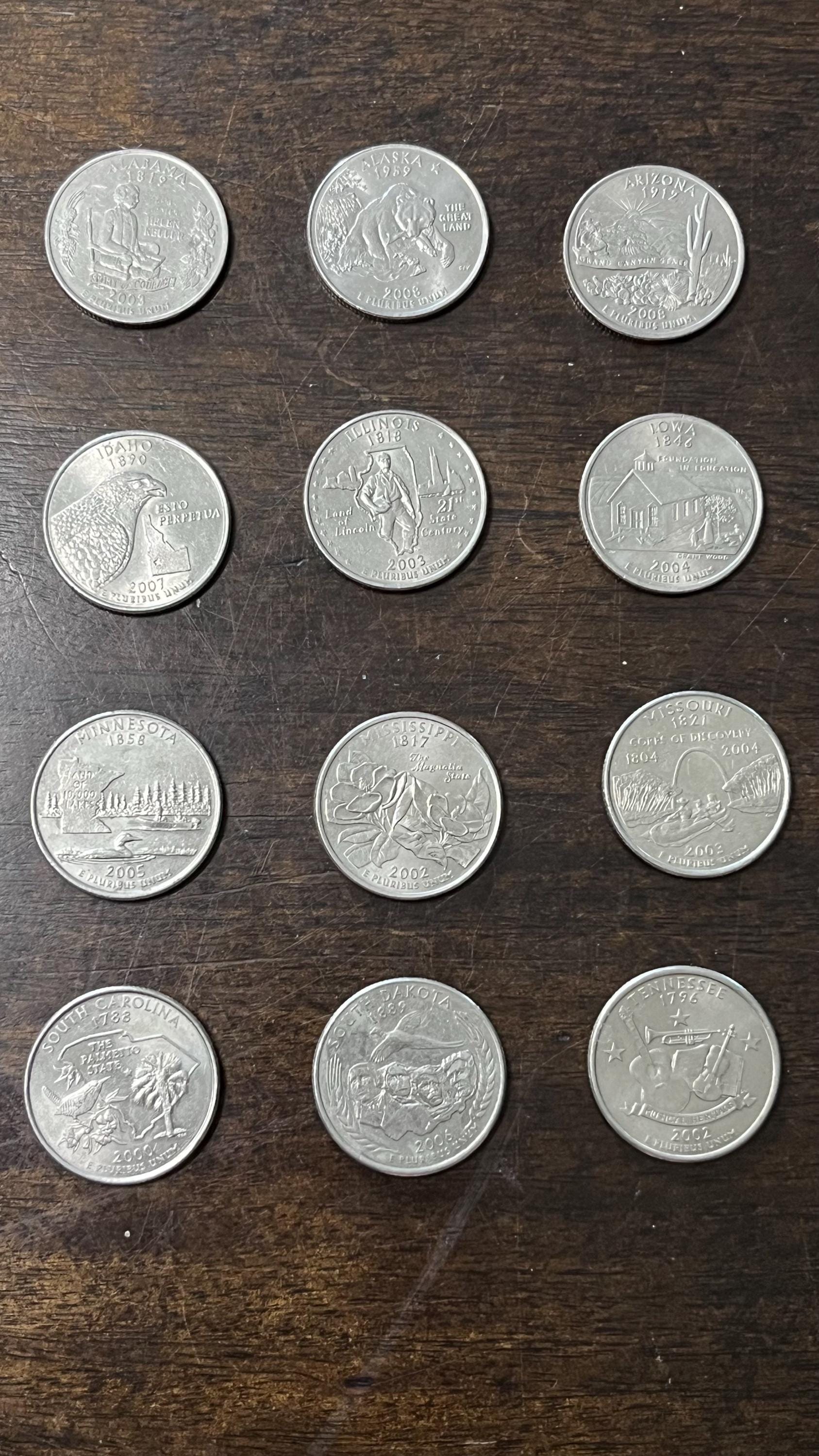 US State Quarter Series | D Mint Mark | All Varieties