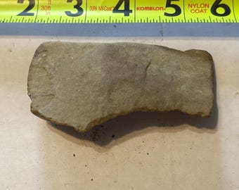 Native American Axe Head | Stone Tool Artifact | Prehistoric Primitive Weapon | Indigenous Collectible