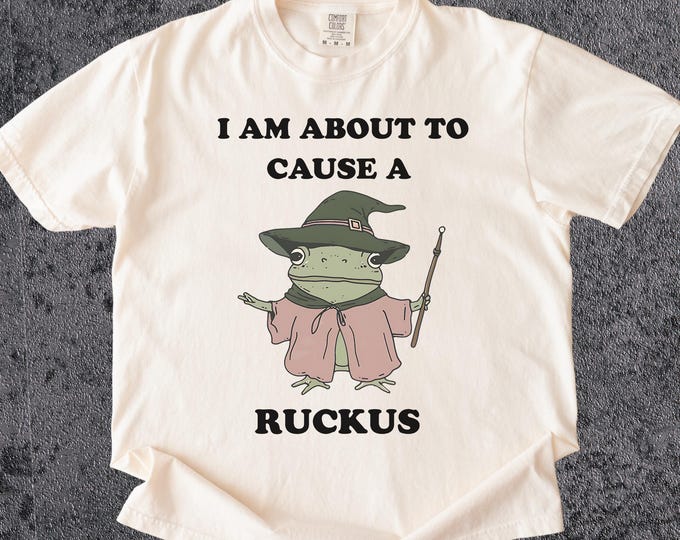 I Am About to Cause A Ruckus Tshirt, Vintage T-shirt, Vintage 90s Shirt ...
