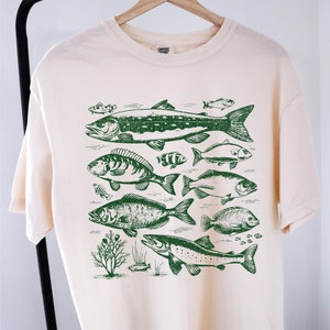 Fishing Tshirt Fish Tee Fisher T-Shirt Gift Fishing Tshirt Fish Tee Fisher T-Shirt Gift