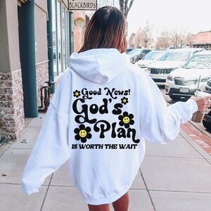 God's Plan Hoodie, Christian Hoodie, Christian Tee, Jesus Hoodie, Trendy Hoodie, Bible Verse Hoodie, Aesthetic Hoodie, Christian Hoodies