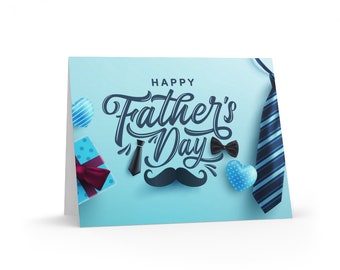 I'm Lucky To Have You As My Father. Happy Father's Day Greeting cards (8, 16, and 24 pcs)