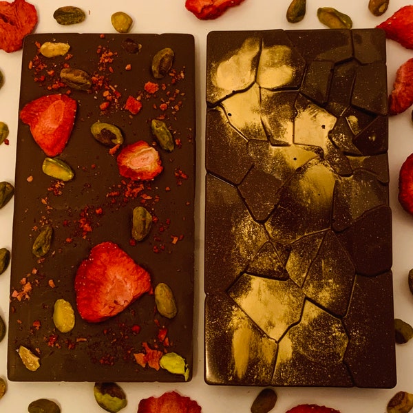 Smash chocolate bars Valentines gift Artisan Belgium Fine chocolate bars candy bar fruit nuts