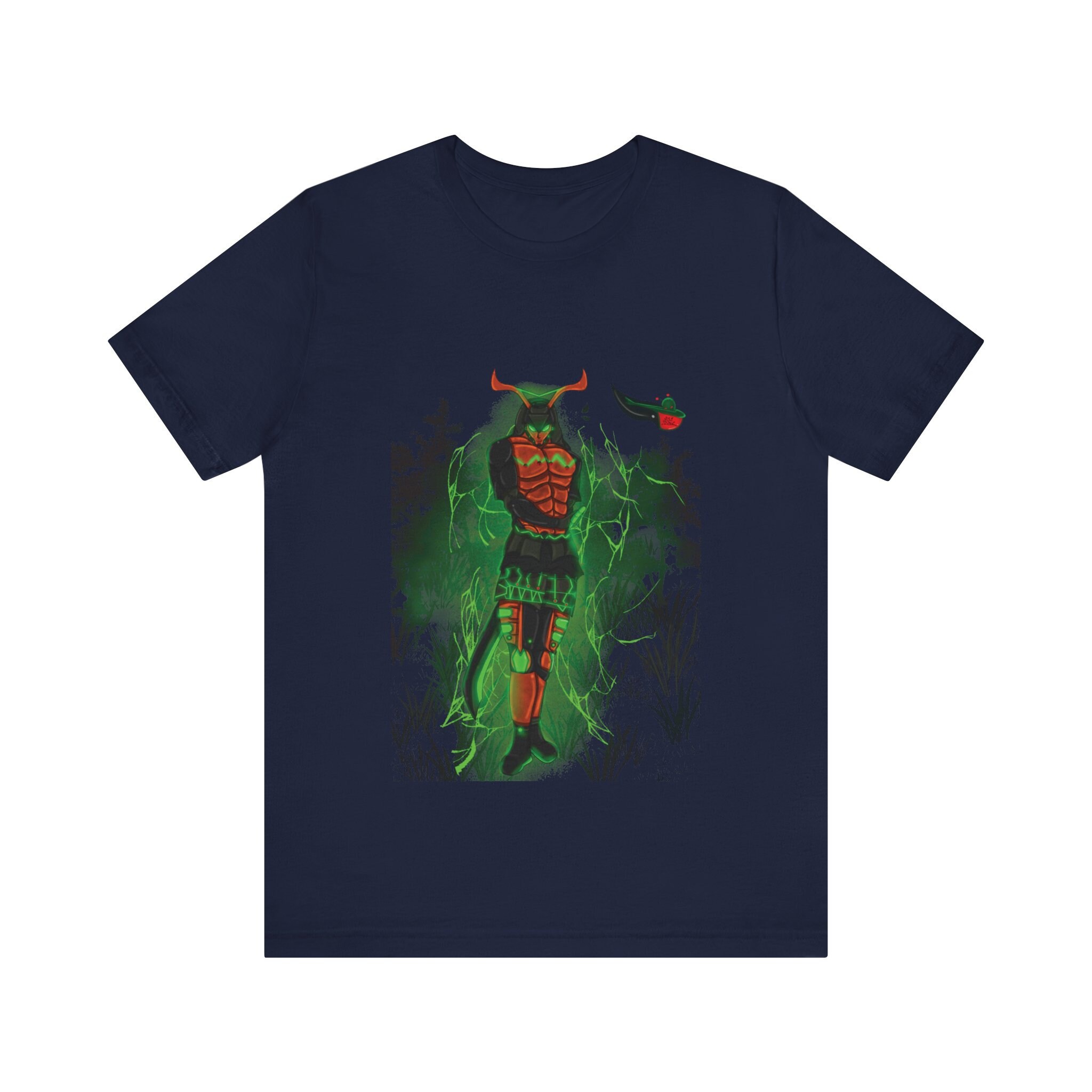 Anime Style Samurai Shirt Graphic Tee
