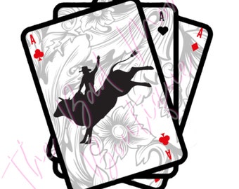 Wydruk talii kart Bull Rider