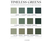 Green Paint Color Palette Benjamin Moore Green paint colors green paint color scheme sage green olive green grey dark green dark olive green