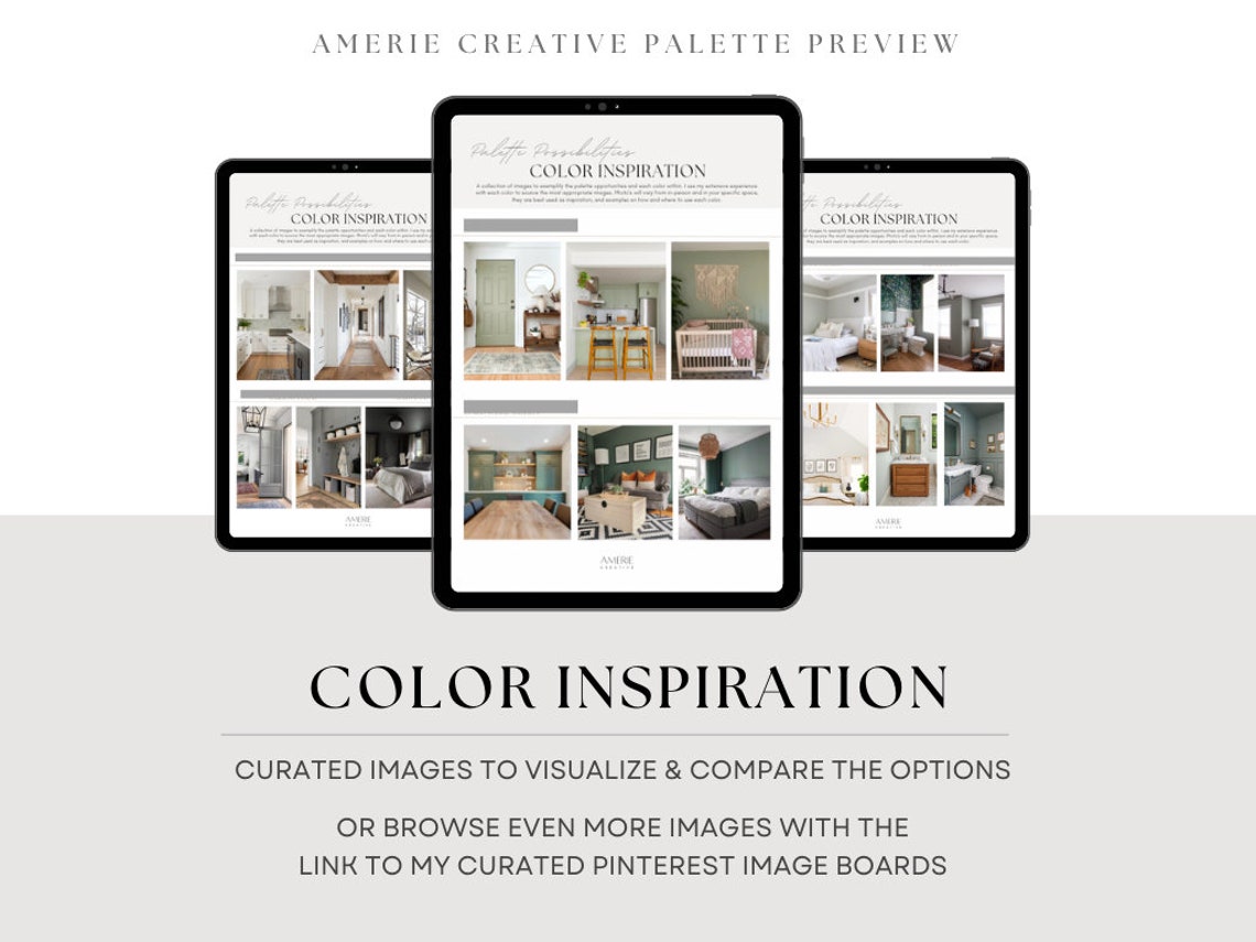 Sage Green & Neutral Paint Color Palette Benjamin Moore Light Dark