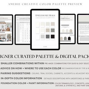 Classic modern Neutral Benjamin Moore Paint Color Palette house exterior door cabinet mcgee cloud white dove simply white, classic gray, chelsea gray, seapearl, Kendall charcoal, nightfall, onyx, gray owl, chantily lace, revere pewter, edgecomb gray