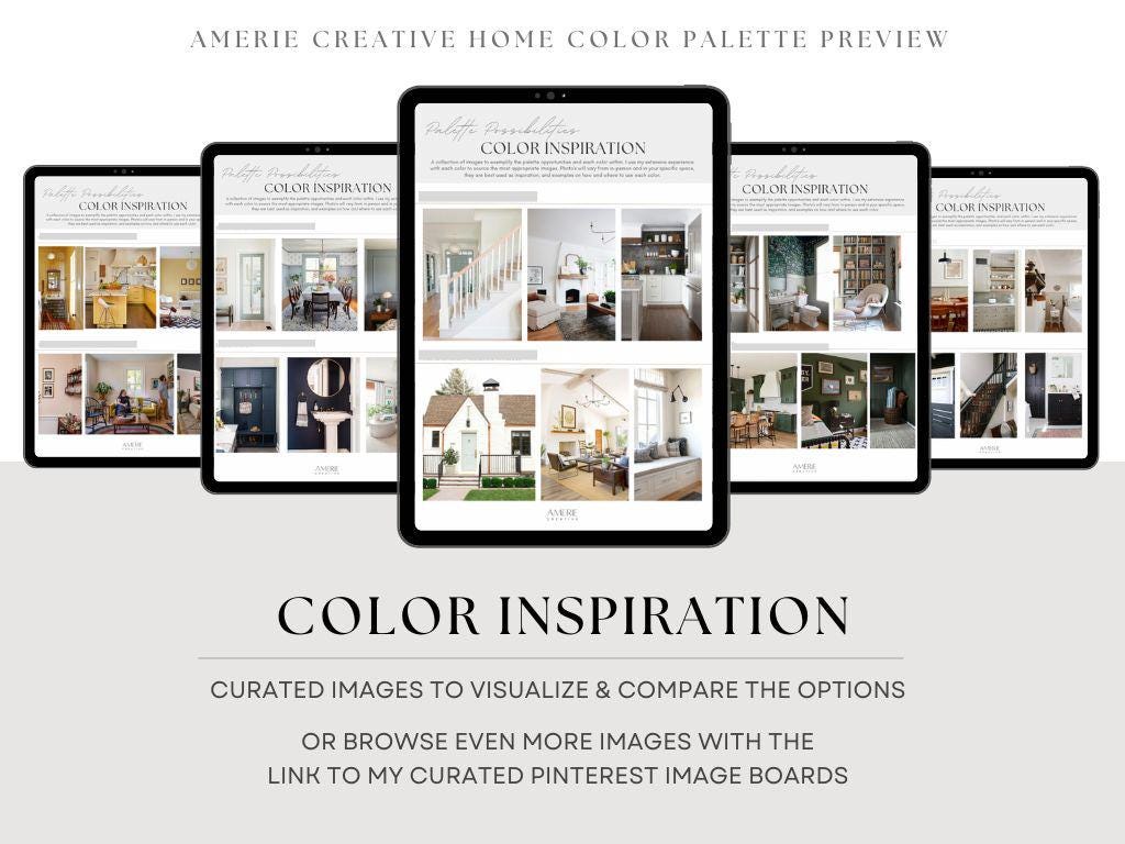 Farmhouse Paint Color Palette Benjamin Moore Paint Palette Country ...