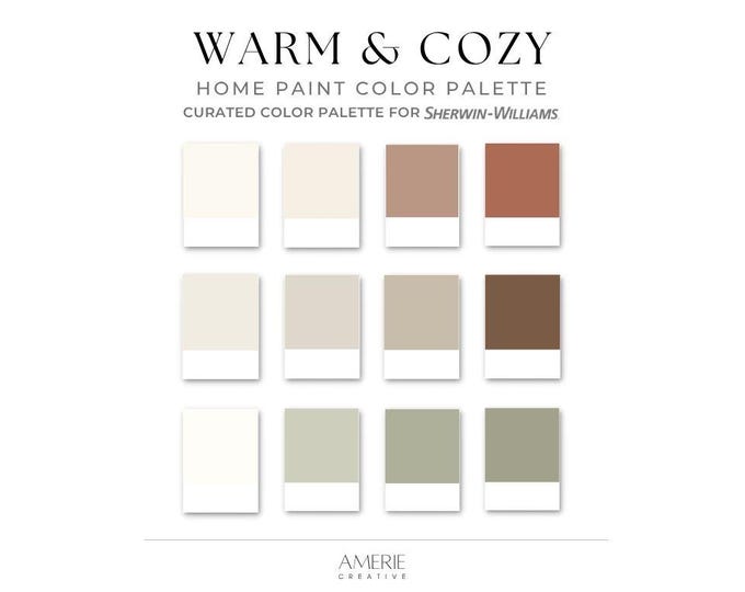 Dulux CA Warm Neutral Paint Color Palette | Cozy Dulux (canadian Color ...