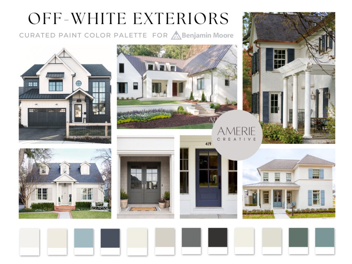 Off White Exterior House Colors: Timeless Appeal for Modern Homes