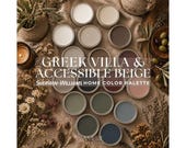 Greek Villa Sherwin Williams Accessible Beige Sherwin Williams paint palette | Whole house paint color scheme warm neutral paint colors 2026