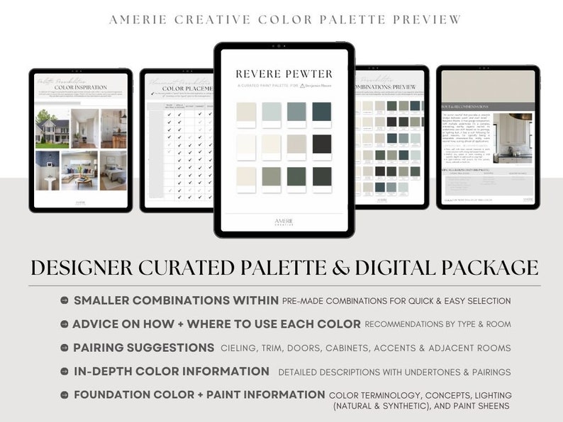 Revere Pewter HC-172  Benjamin Moore Paint color Palette house cabinet exterior warm grey gray greige classic blue green navy quiet moments brewster  narraganset seapearl china white dove ballet black beauty vintage vogue ashwood moss storm cloud