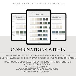 Normandy Grey Color Mountain House Paint Color Palette Benjamin Moore Paint Scheme Modern ...