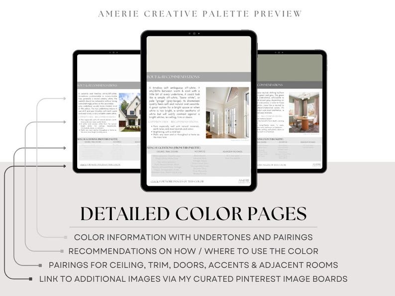 Greer Color Revere Pewter Benjamin Moore Paint Color Palette Whole House Paint ...