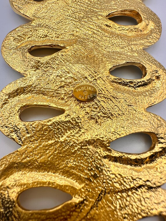 Stunning Pauline Rader Runway Statement Geometric… - image 4