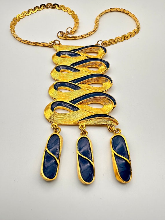 Stunning Pauline Rader Runway Statement Geometric… - image 2