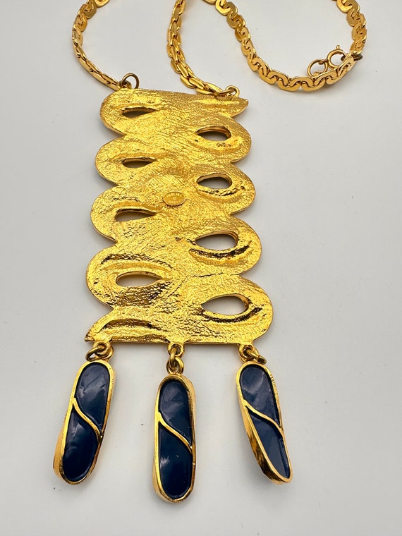 Stunning Pauline Rader Runway Statement Geometric… - image 3