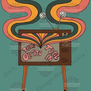 Vintage poster art print retro |