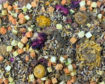 Parrotlet & Small Beaks Seed Mix, Organic Seed, Flower, Veggie Blend