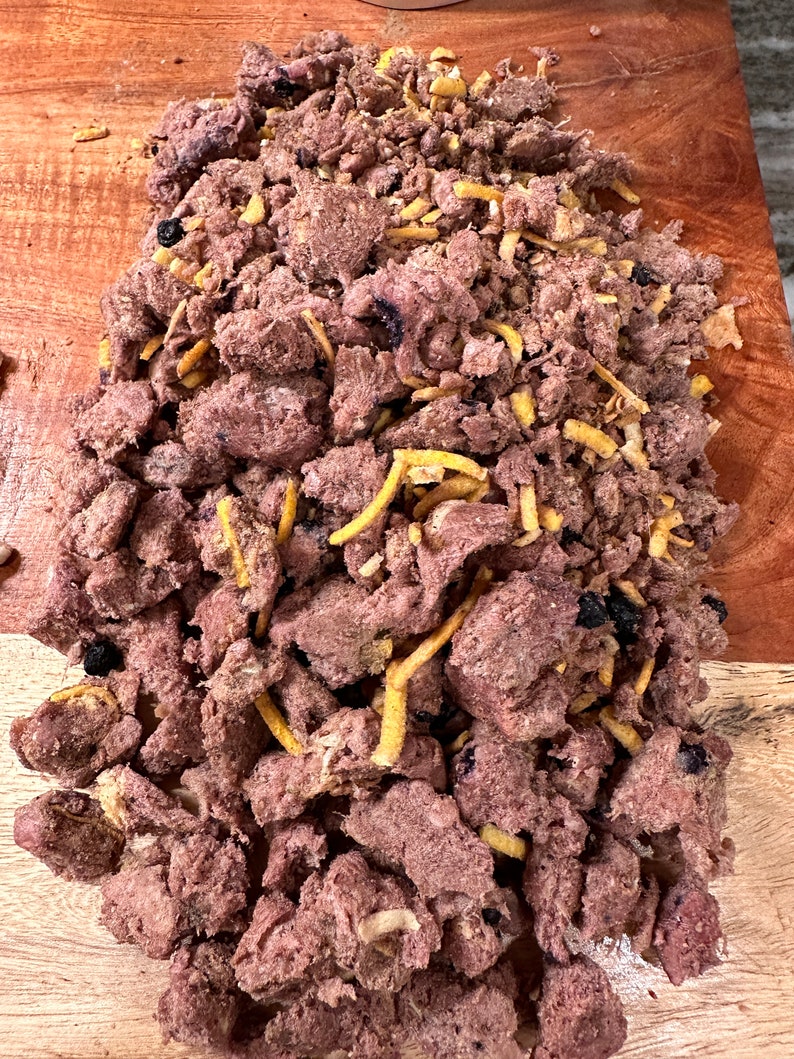 Dog Bundle Freeze Dry Treats.Training Treats for Dogs and Cats. Mushroom Powder for Dogs and Cats, Chicken Gizzards. Beef Heart, Beef Topper image 3