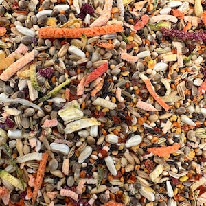 Organic 1 lb Best Parakeet, Canary, Budgie, Finch, Conure  (small birds) Mix