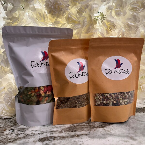 Bundle For Parrots Freeze Dry Chop  Sprouted/Soaked Sprouts  Herb Blend for Parrots. Treats for Parrots and Birds