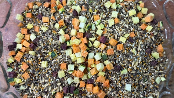 Organic Small Beaks and Parakeet Seed Mix, 20 Ingredients
