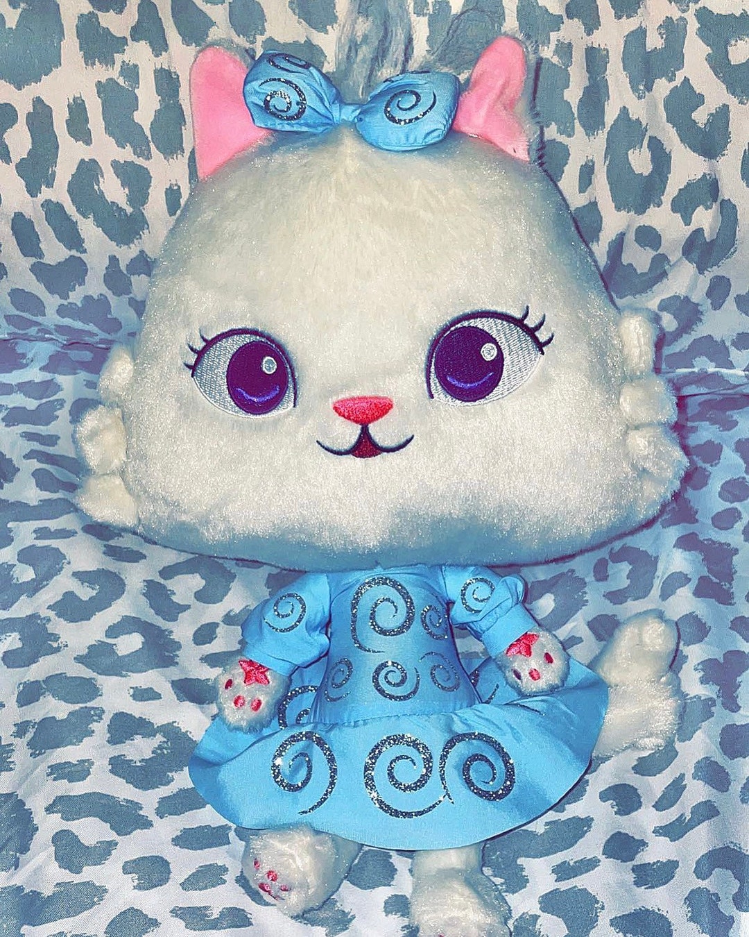Fluffy Gabby's Dollhouse Handmade Fluffy Flufferton Plush - Etsy