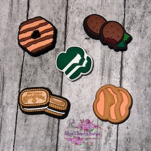 Girl Cookies  Shoe Charms