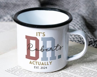Personalized Doctor Graduation Mug: Custom Doctorate Gift