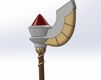 The Owl House - Golden Guard Staff - 3D Printable Files