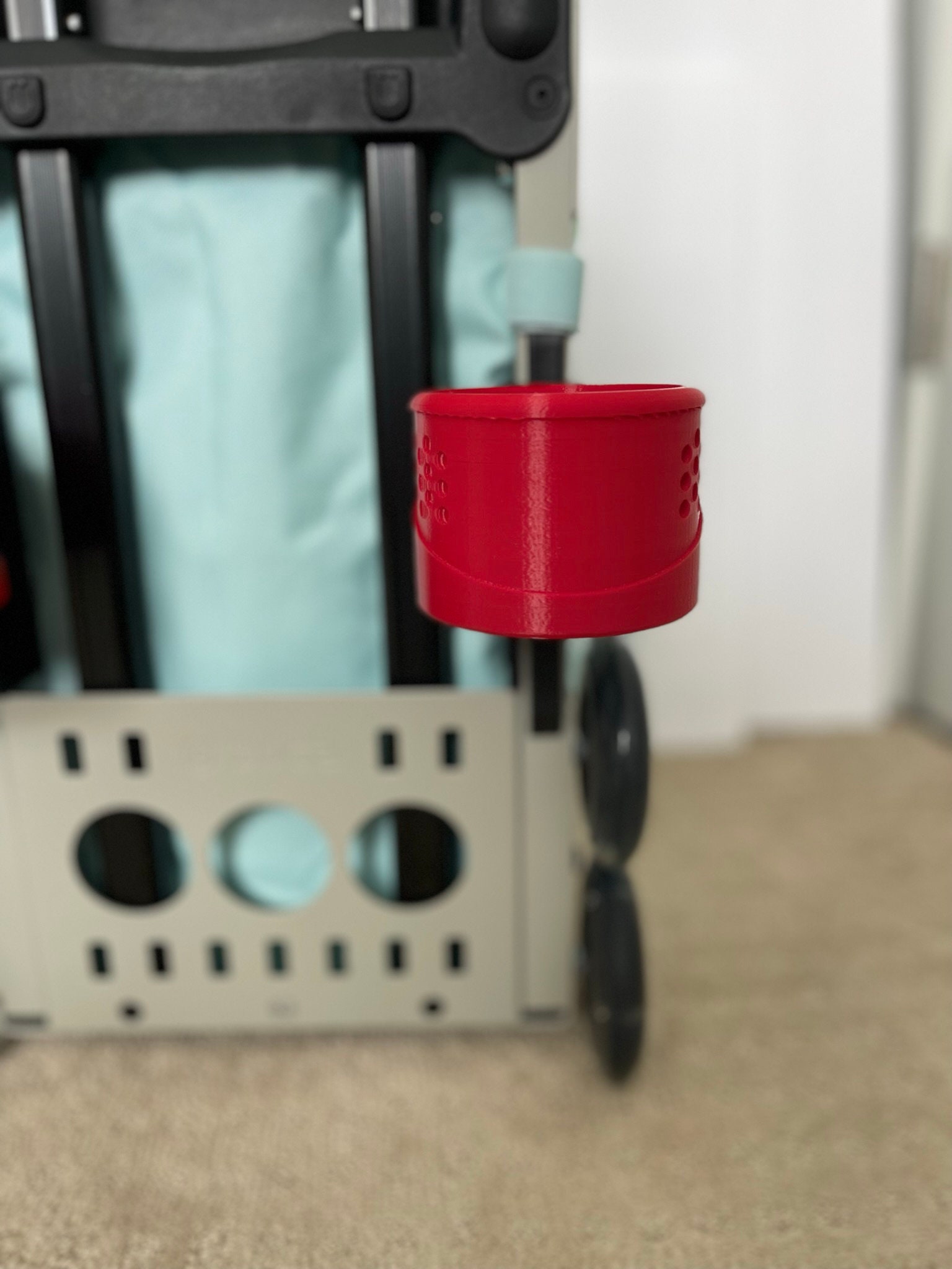 Zuca Cart Cup Holder 3D Printable Files Easy Install Removeable No
