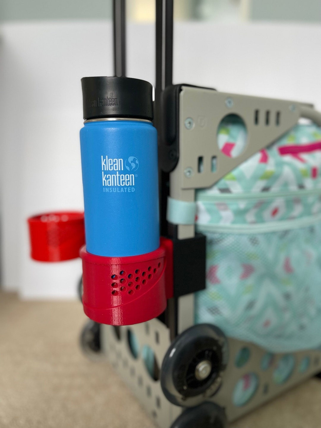 Zuca Cart Cup Holder 3D Printable Files Easy Install Removeable No