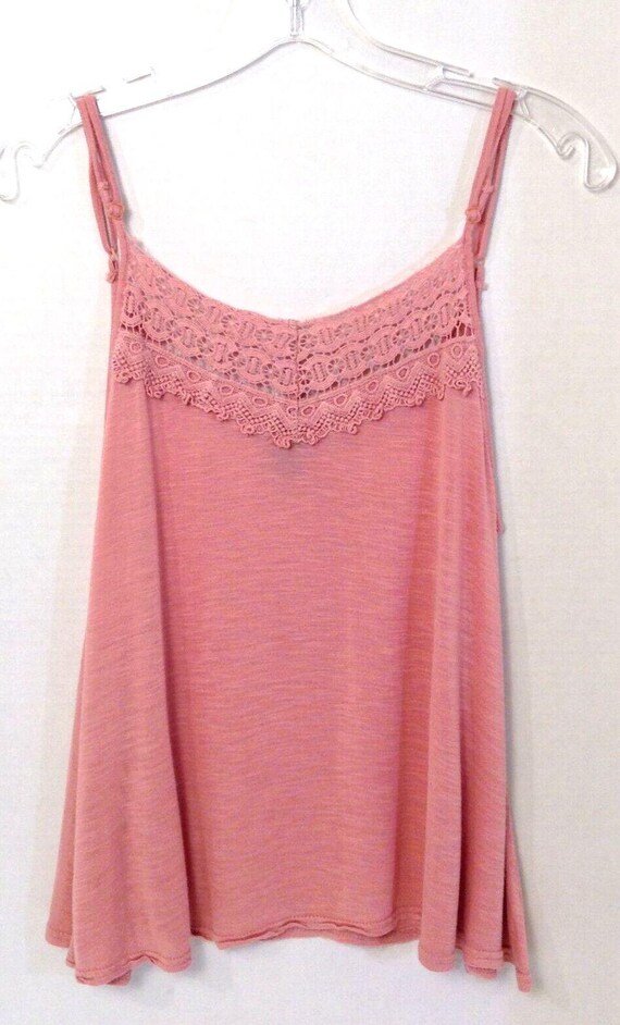 Soft Pink Crochet Tube Peplum Top Strapless Knit Babydoll Blouse Flowy Feminine Summer Style