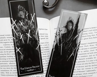 Medieval Dark Fantasy Bookmarks, Creature Art