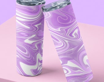 Purple Glitter Abstract Tumbler PNG, JPEG, PDF, Tumbler Wrap 20oz, 30oz, Skinny Tumbler Design Sublimation File