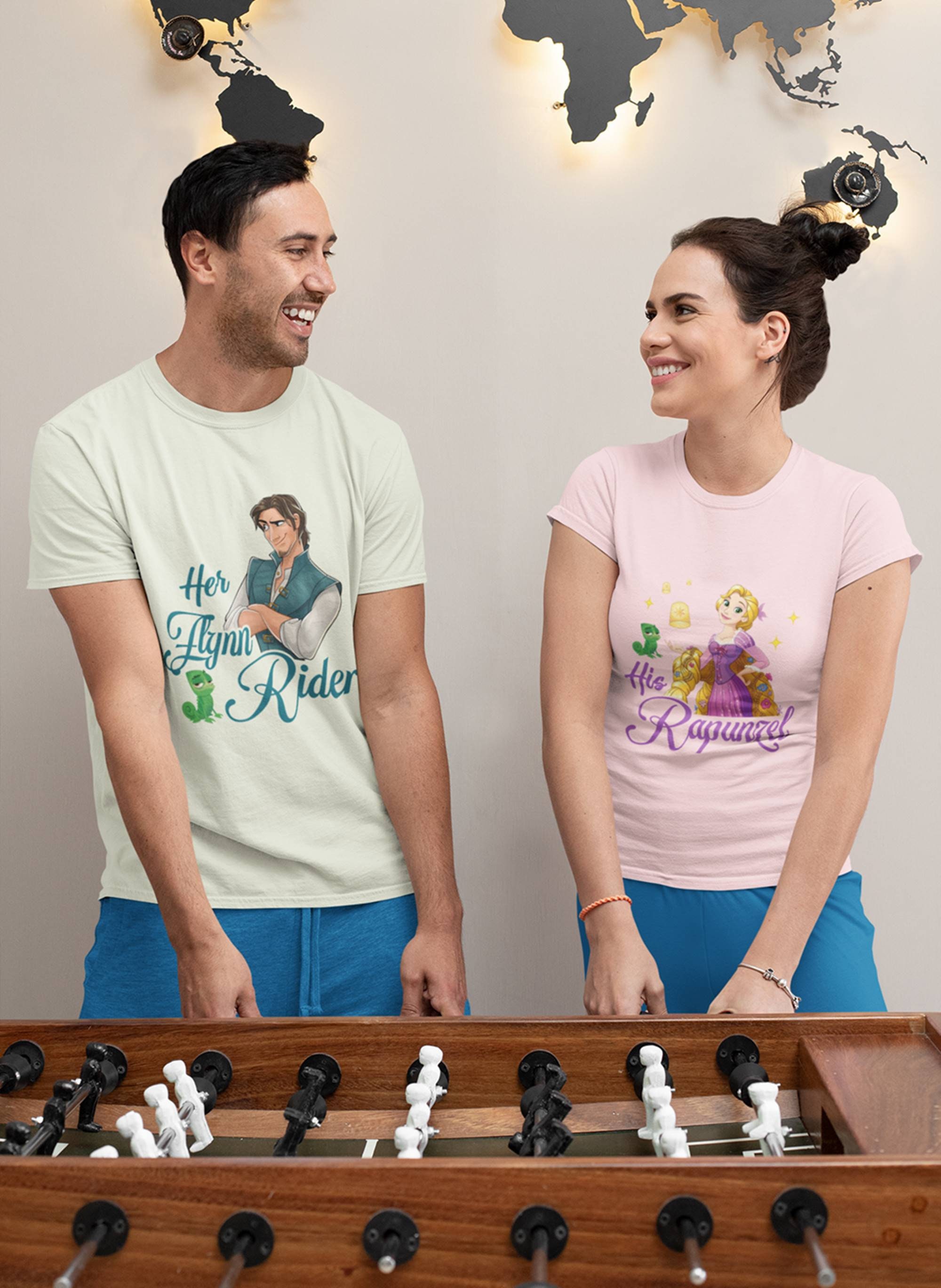 Discover Rapunzel And Flynn Rider Shirt Rapunzel Princess Shirt Rapunzel Couple Shirt