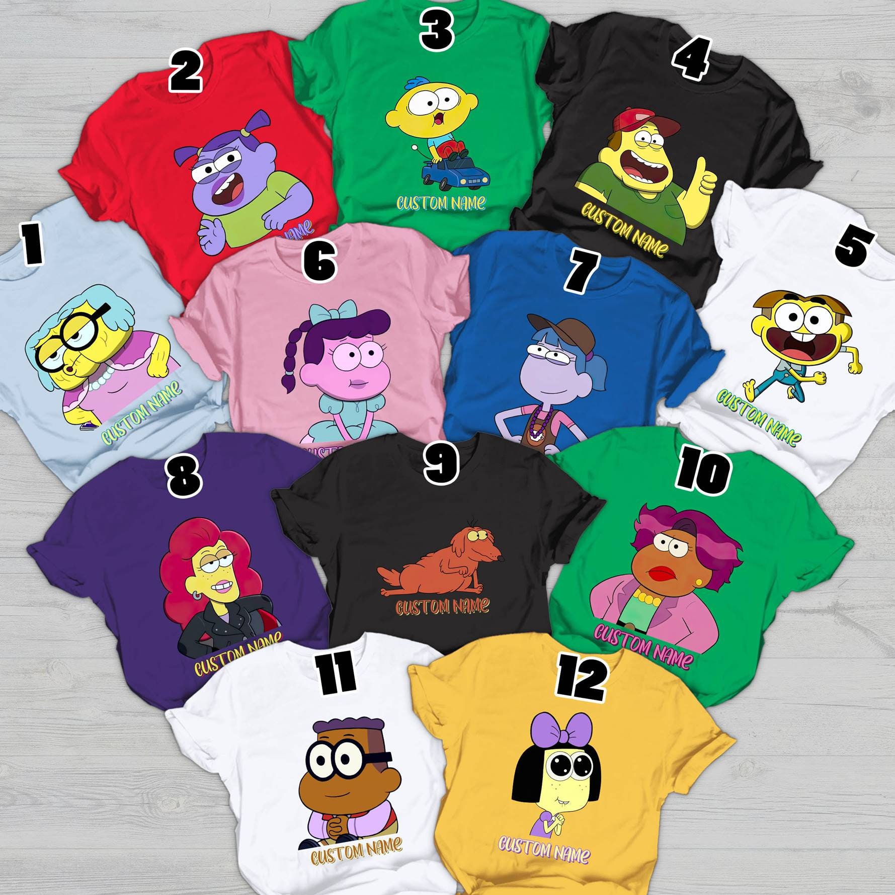 Big City Greens Shirt Big City Greens Family Shirt Big City Etsy