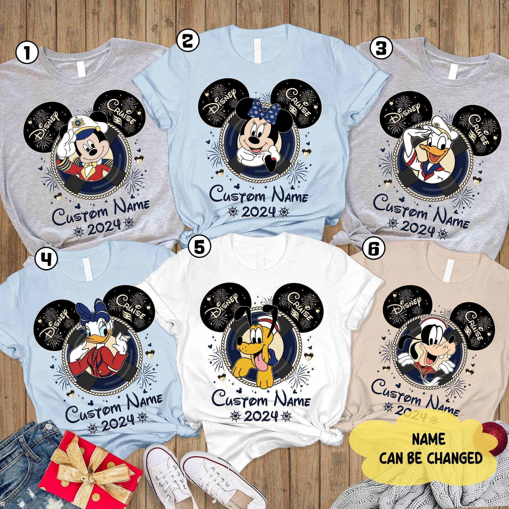 Personalized Mickey and Friends Disney Cruise 2024 Shirt sold by