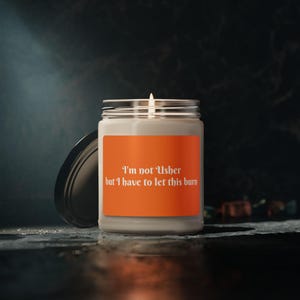 Fun Scented Soy Candle, 9oz - Unique Gift for Friends, Home Decor, Relaxation, Birthdays, Funny Quote Candle