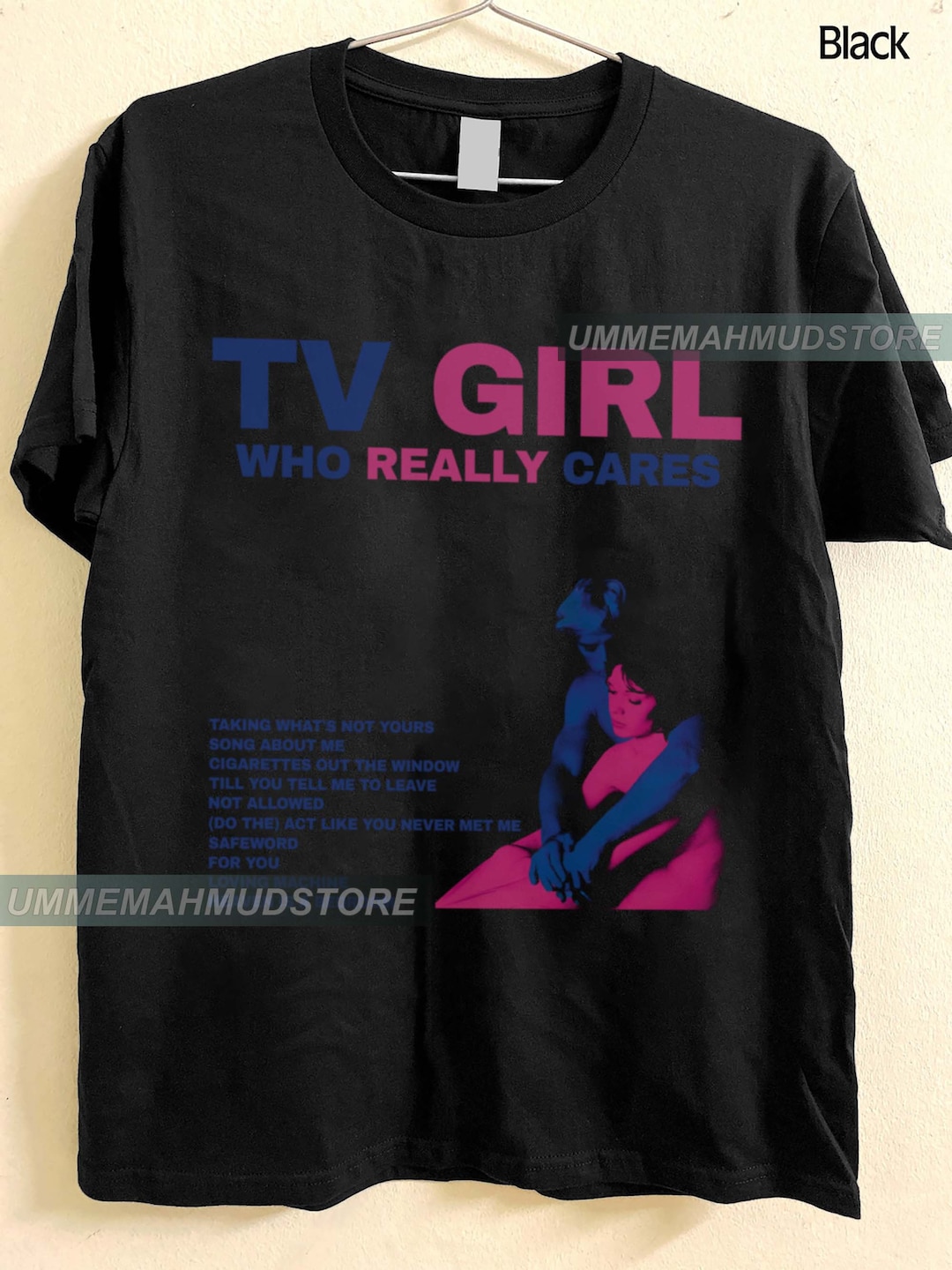 TV Girl, TV Girl Who Really Cares T Shirt, TV Girl Artist Shirt, Tv